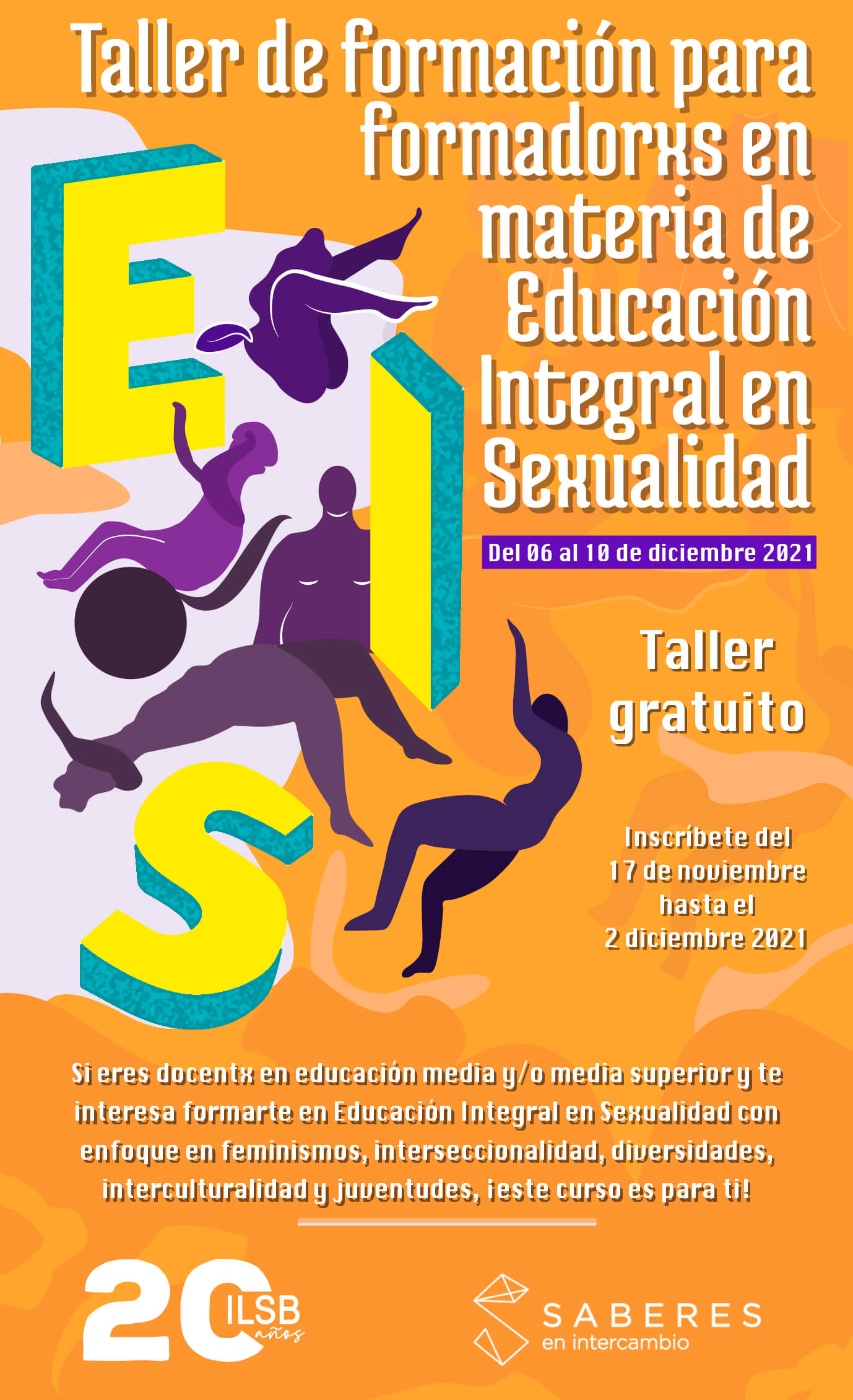 Taller de formación a formadorxs en materia de educación integral en sexualidad