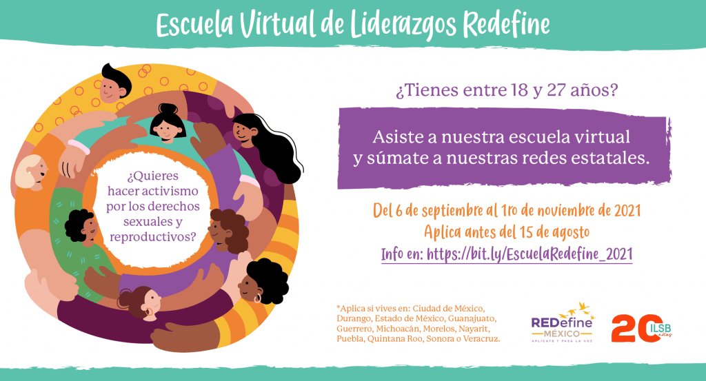 CONVOCATORIA Escuela Virtual de Liderazgos Redefine 9° Generación de “Nuevos Liderazgos”