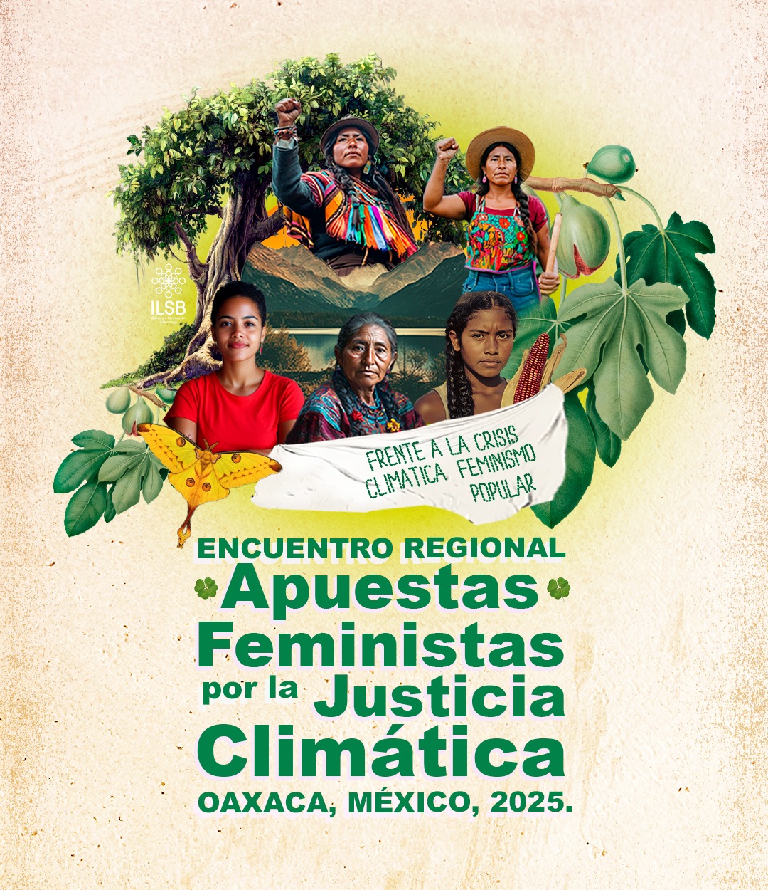 Cartel Cafolia-2024 Cartel Encuentro Apuestas Feministas por la Justicia Climática