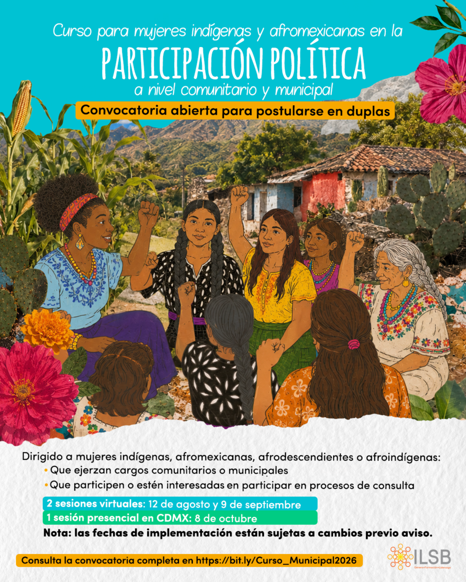 Cartel Encuentro Apuestas Feministas por la Justicia Climática
